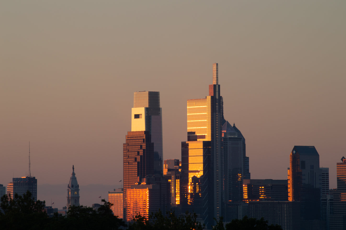 Center City Sunrise-2